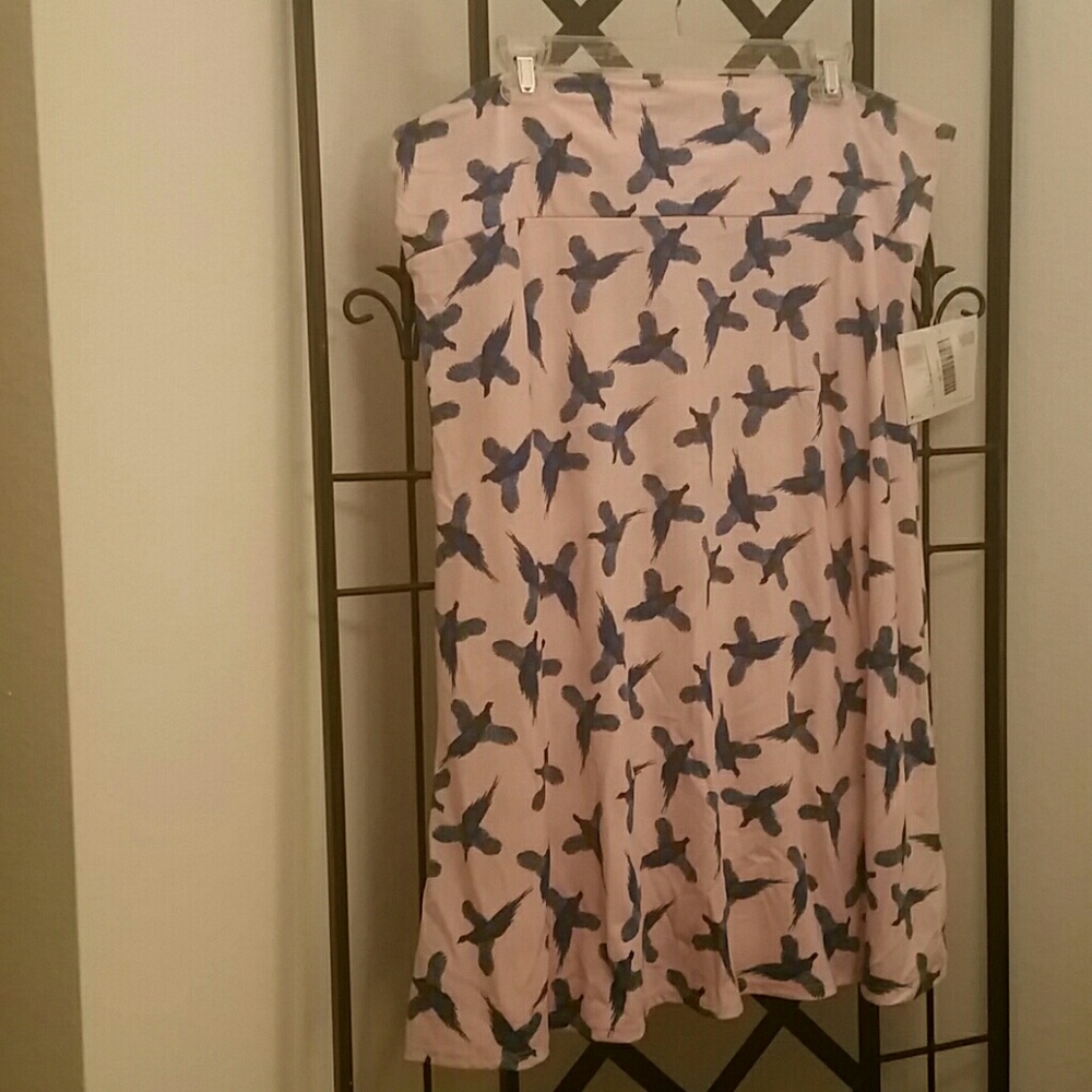 LuLaRoe Azure a-line skirt
